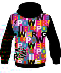 Alternative view of 12Bagger Reign Girl Power CoolWick Bowling Hoodie