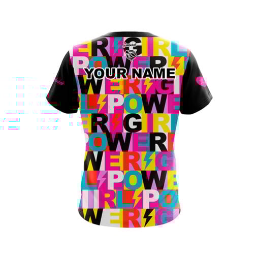 12Bagger Reign Girl Power CoolWick Bowling Jersey - Image 2