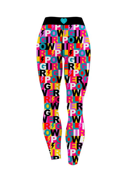 12Bagger Reign Girl Power CoolWick Leggings - Image 2