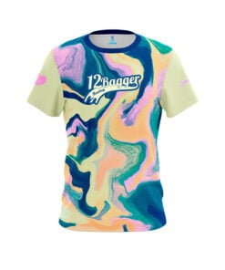 12Bagger Reign Marble Paint CoolWick Bowling Jersey