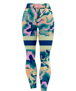 Alternative view of 12Bagger Reign Marble Paint CoolWick Leggings