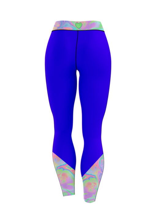 12Bagger Reign Paint Pour CoolWick Leggings - Image 2