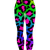 12Bagger Reign Rainbow Cheetah CoolWick Leggings - Image 2
