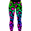 12Bagger Reign Rainbow Cheetah CoolWick Leggings