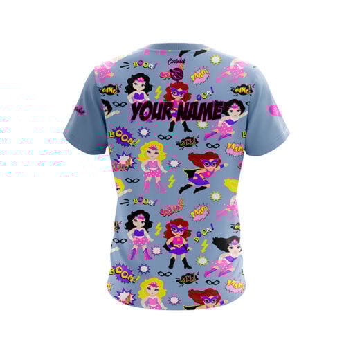 12Bagger Reign Supergirl CoolWick Bowling Jersey - Image 2