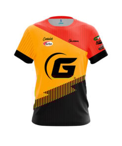 900 Global Chris Sloan Yellow Orange Velocity CoolWick Bowling Jersey