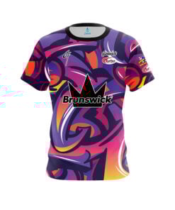 Brunswick Gary Faulkner Jr. Graffiti CoolWick Bowling Jersey