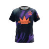 Brunswick Rhino Purple Black CoolWick Bowling Jersey