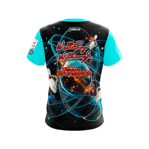 Brunswick Walter Ray Williams Jr. Atom CoolWick Bowling Jersey - Image 2