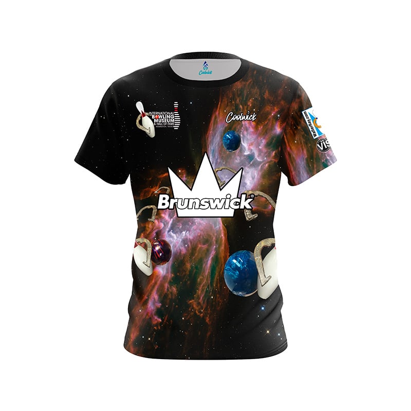 Brunswick Walter Ray Williams Jr. Butterfly Nebula CoolWick Bowling Jersey