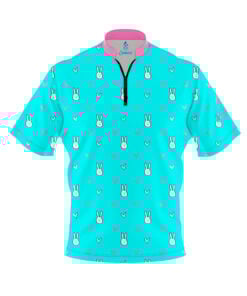 Bunny Love Fast Track CoolWick Bowling Jersey