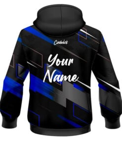 Alternative view of CoolWick Elite Ekirts Blue Grey Hoodie