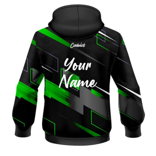 CoolWick Elite Ekirts Green Grey Hoodie - Image 2