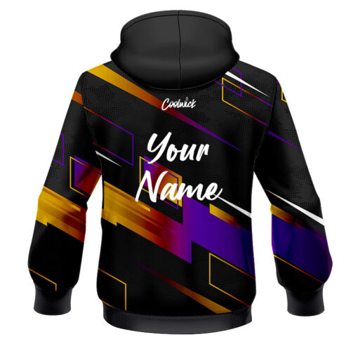 CoolWick Elite Ekirts Purple Gold Hoodie - Image 2