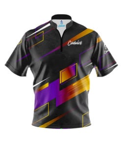 CoolWick Elite Ekirts Purple Gold Sash Zip Jersey