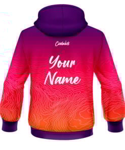 Alternative view of CoolWick Elite Pink Purple Seraps Hoodie