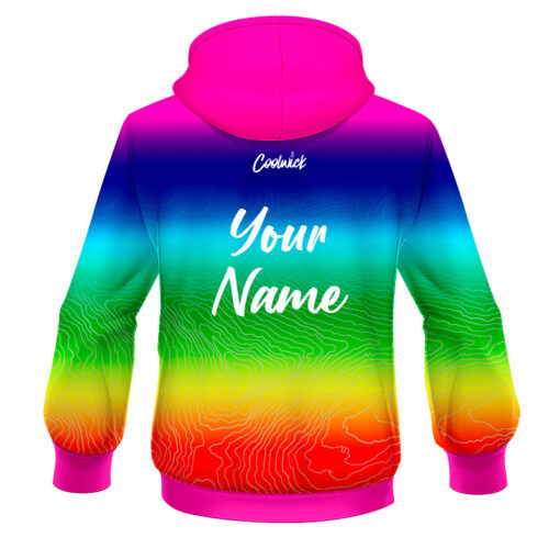 CoolWick Elite Rainbow Seraps Hoodie - Image 2