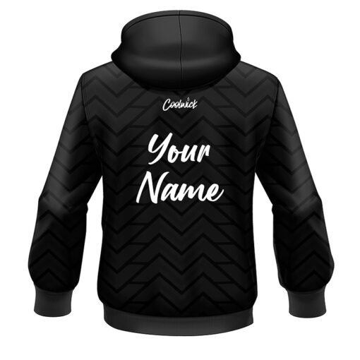 CoolWick Elite Worra Black Hoodie - Image 2