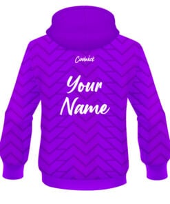 Alternative view of CoolWick Elite Worra Purple Hoodie
