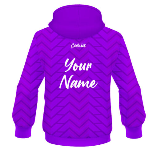 CoolWick Elite Worra Purple Hoodie - Image 2