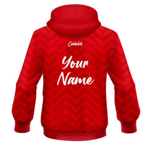 CoolWick Elite Worra Red Hoodie - Image 2
