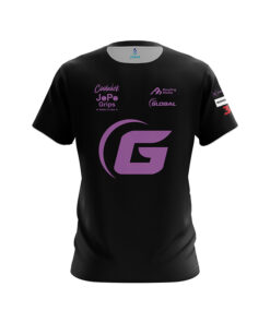 900 Global Daria Pajak Black Purple CoolWick Bowling Jersey