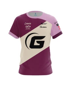900 Global Daria Pajak Pink Cream CoolWick Bowling Jersey