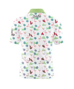 Alternative view of Drinking by the Pool Fast Track CoolWick Bowling Jersey