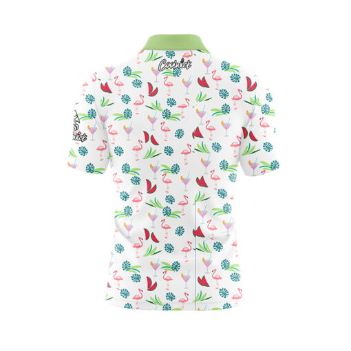 Drinking by the Pool Fast Track CoolWick Bowling Jersey - Image 2