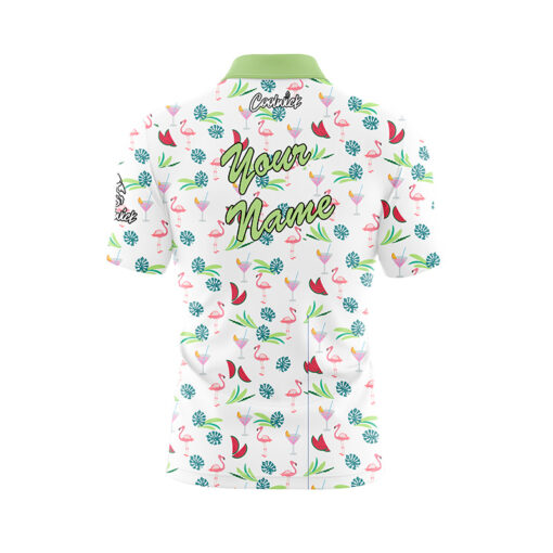 Drinking by the Pool Fast Track CoolWick Bowling Jersey - Image 3