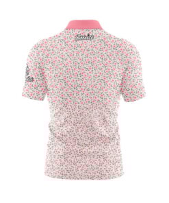 Alternative view of Pink Azaleas Ultra Fast Track CoolWick Bowling Jersey