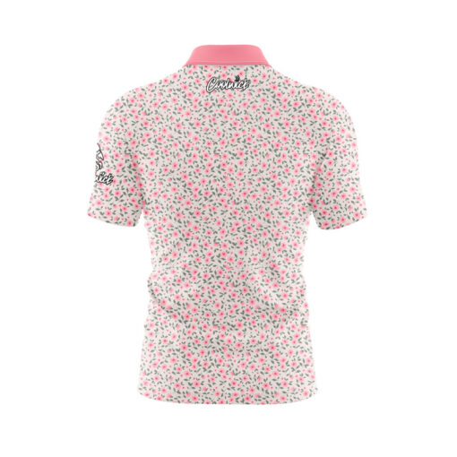 Pink Azaleas Ultra Fast Track CoolWick Bowling Jersey - Image 2