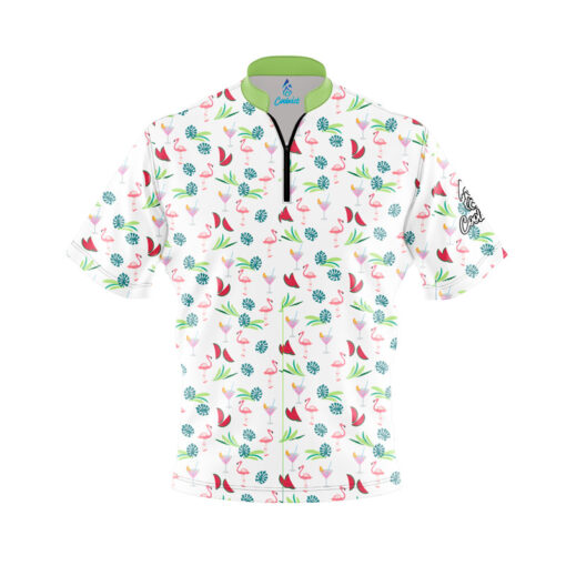 Drinking by the Pool Fast Track CoolWick Bowling Jersey