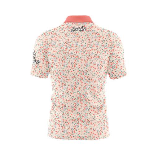 Floral Heat Fast Track CoolWick Bowling Jersey - Image 2