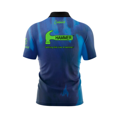 Hammer Hammerhead Fast Track CoolWick Bowling Jersey - Image 2