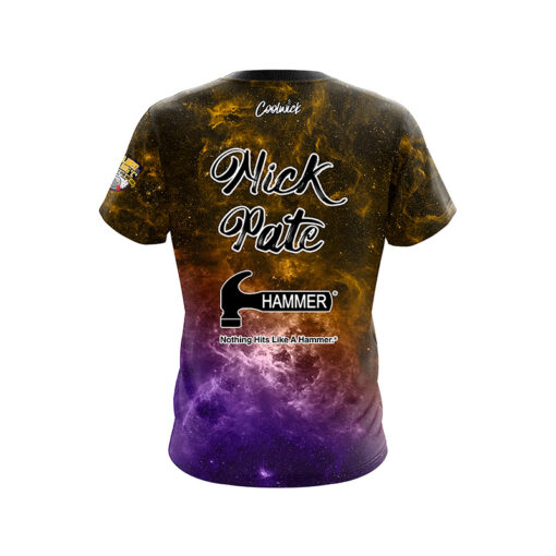 Hammer Nick Pate Showtime Galaxy CoolWick Bowling Jersey - Image 2
