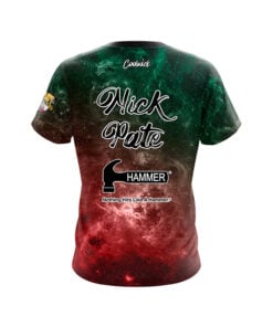 Alternative view of Hammer Nick Pate Wild Galaxy CoolWick Bowling Jersey
