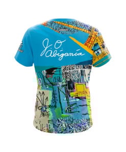 Alternative view of Joshua Abigania Blue Indie CoolWick Bowling Jersey