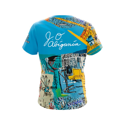 Joshua Abigania Blue Indie CoolWick Bowling Jersey - Image 2