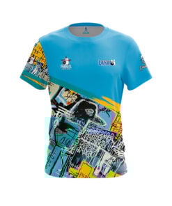 Joshua Abigania Blue Indie CoolWick Bowling Jersey