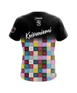 Alternative view of Mika Koivuniemi Black Affirmations CoolWick Bowling Jersey