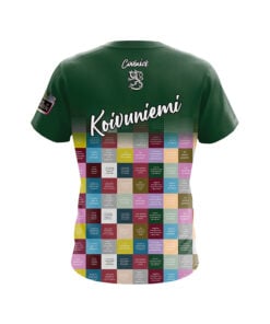 Alternative view of Mika Koivuniemi Green Affirmations CoolWick Bowling Jersey
