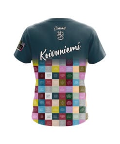 Alternative view of Mika Koivuniemi Navy Affirmations CoolWick Bowling Jersey