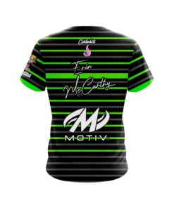Alternative view of Motiv Erin McCarthy Green Elite Vibe CoolWick Bowling Jersey