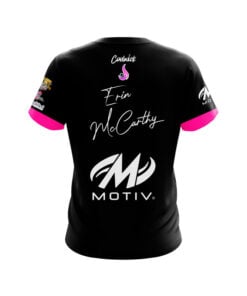 Alternative view of Motiv Erin McCarthy Pink Flamingo CoolWick Bowling Jersey