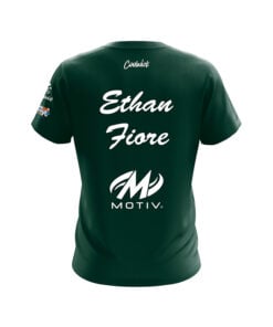 Alternative view of Motiv Ethan Fiore Green White CoolWick Bowling Jersey