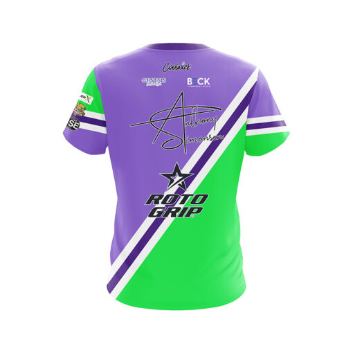 Roto Grip Anthony Simonsen Grem CoolWick Bowling Jersey - Image 2