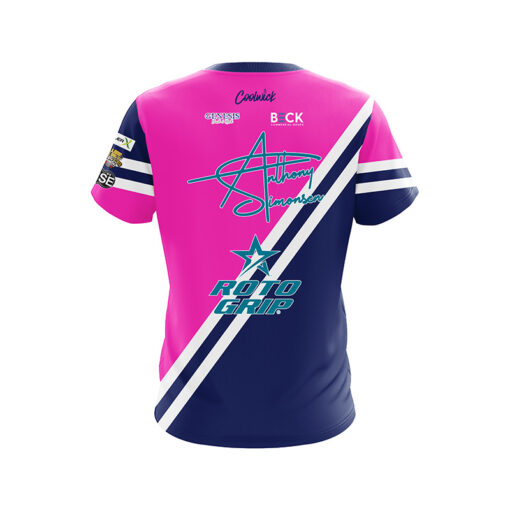 Roto Grip Anthony Simonsen Hyper CoolWick Bowling Jersey - Image 2