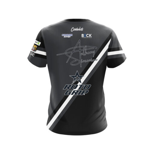 Roto Grip Anthony Simonsen Raider CoolWick Bowling Jersey - Image 2