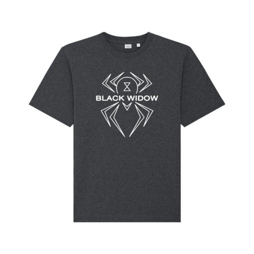 Black Widow Men's Heavyweight Bowling T-Shirt - Image 4